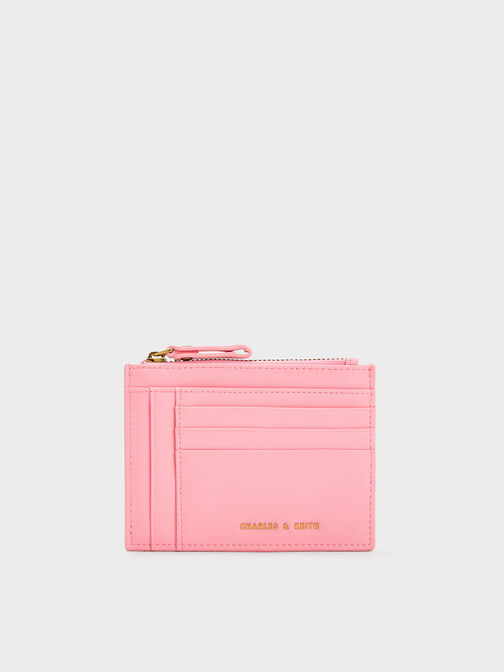 Multi-Slot Card Holder, Pink, hi-res
