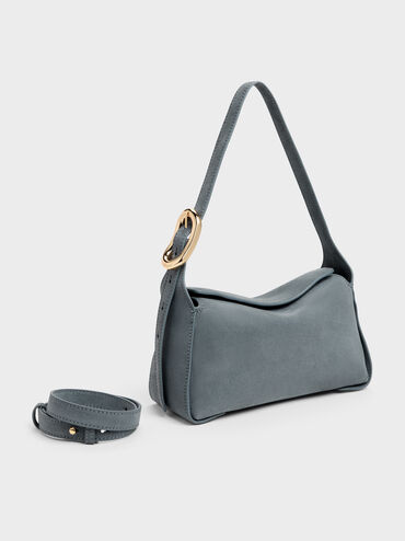 Sac port&eacute; &eacute;paule Aislin, Smoky Blue, hi-res
