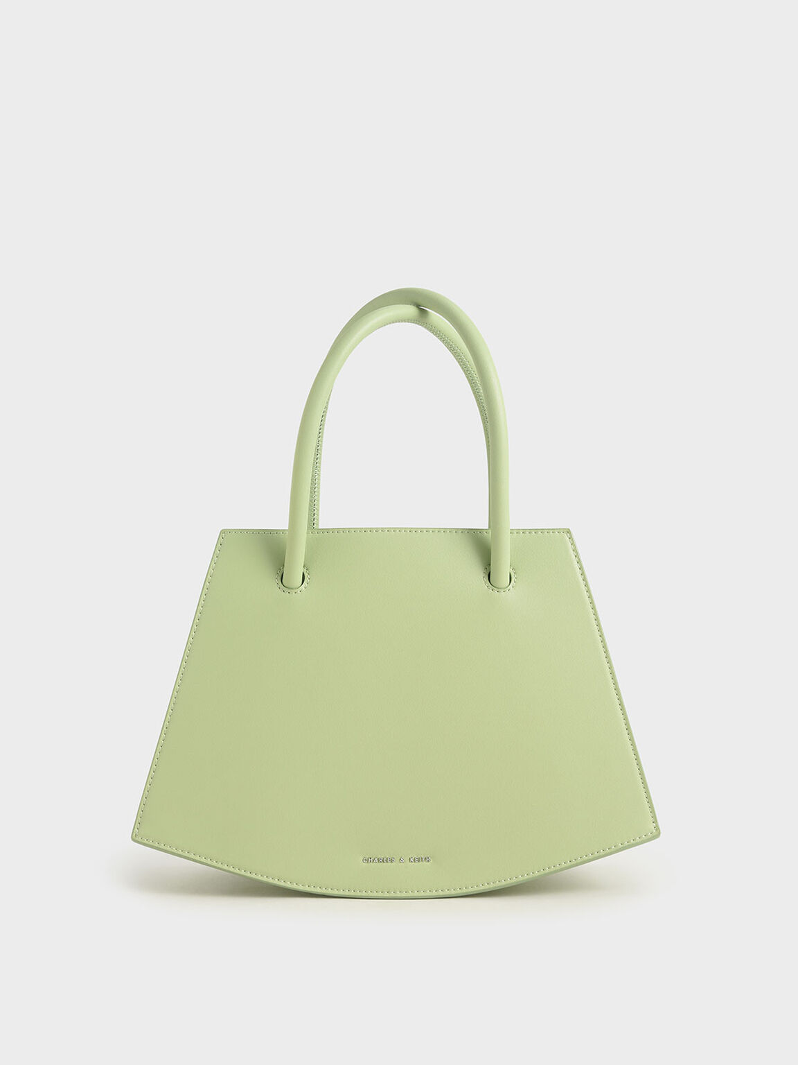 Mint Green Curved Tote Bag Charles Keith Id