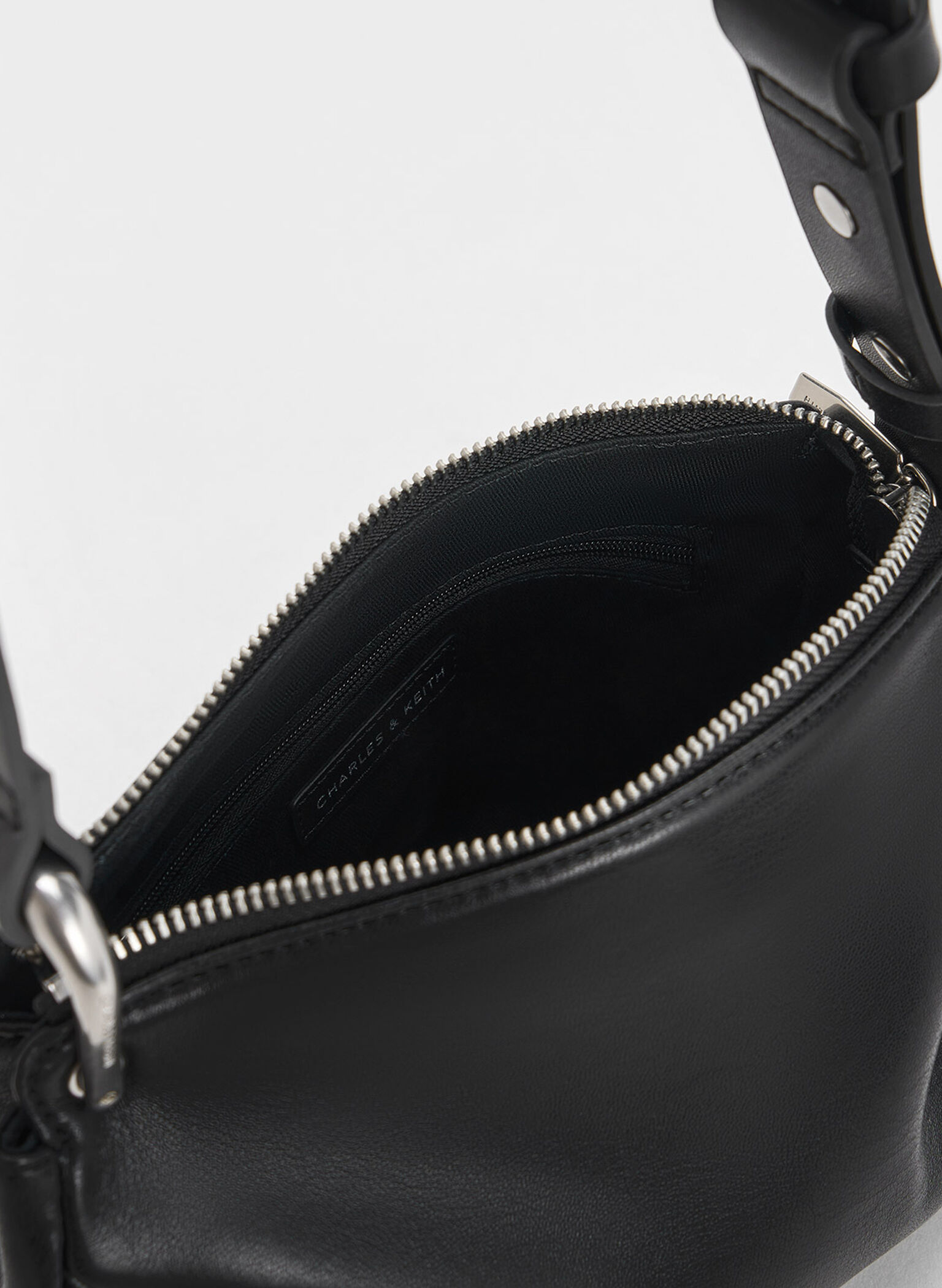Lumen Padded Crossbody Bag, Noir, hi-res