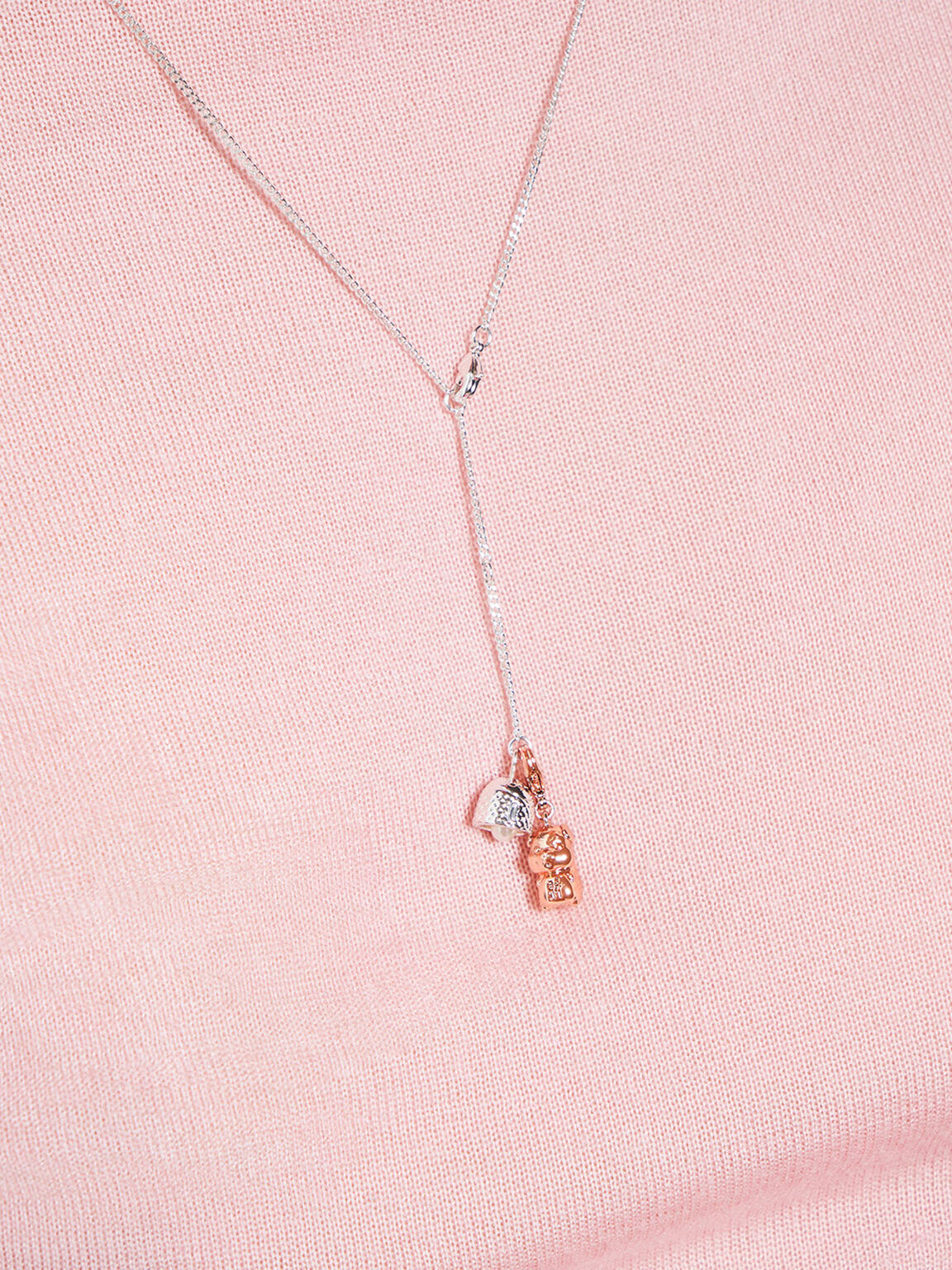Goat Zodiac Charm, Rose Gold, hi-res