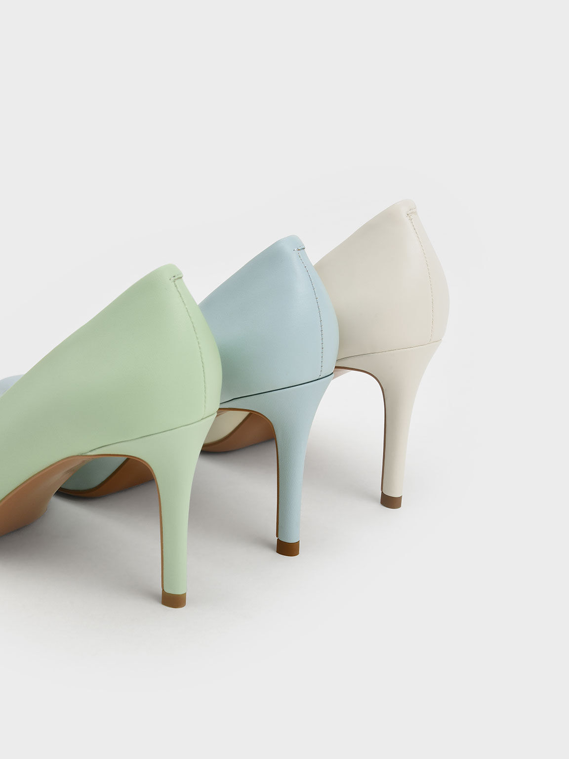 Emmy Pointed-Toe Pumps, Chalk, hi-res