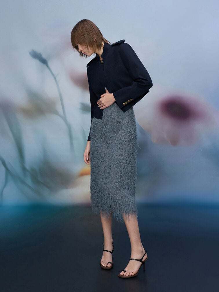 Toe-Ring Stiletto Sandals, Black, hi-res