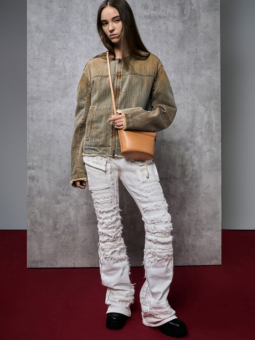 Ellis Bucket Bag, Toffee, hi-res