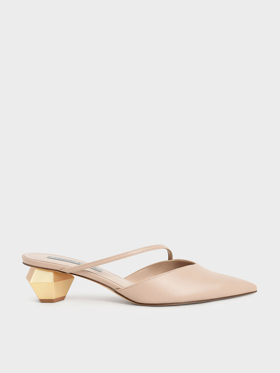 Pink kitten heels top