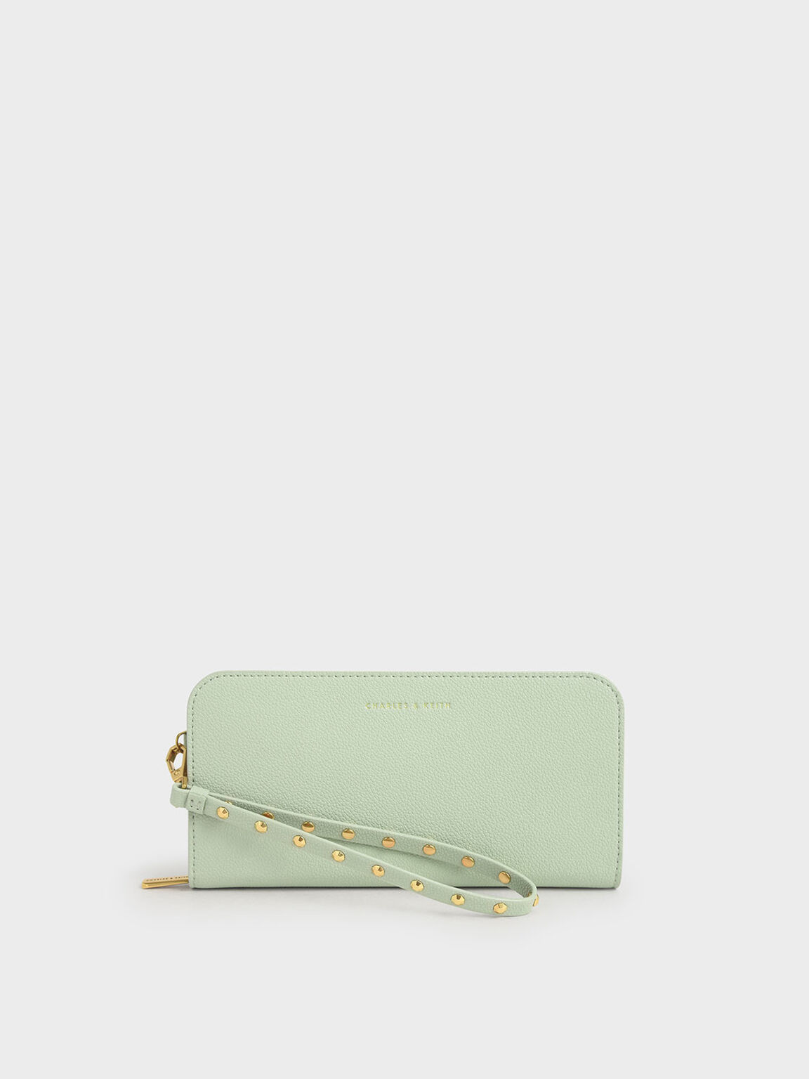 Mint Green Long Wristlet Wallet Charles Keith Sg