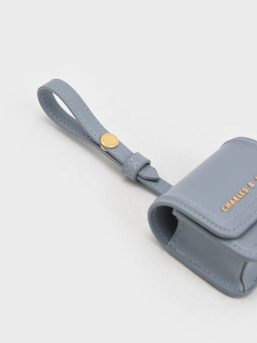 Wristlet AirPods Case, Steel Blue, hi-res