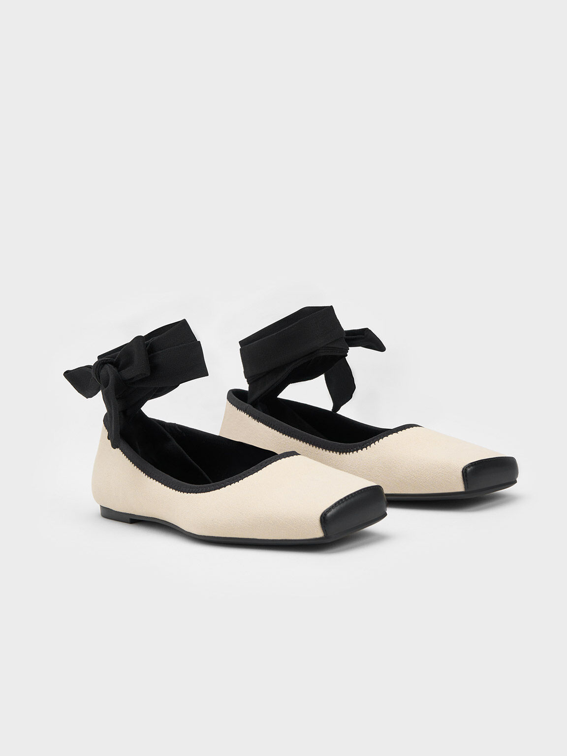 Canvas discount ballerina shoes