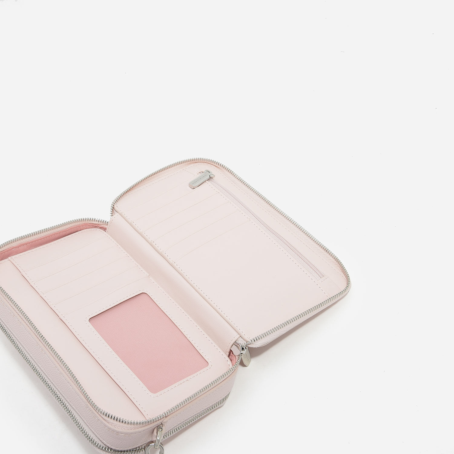 Charles and keith pink wallet clearance