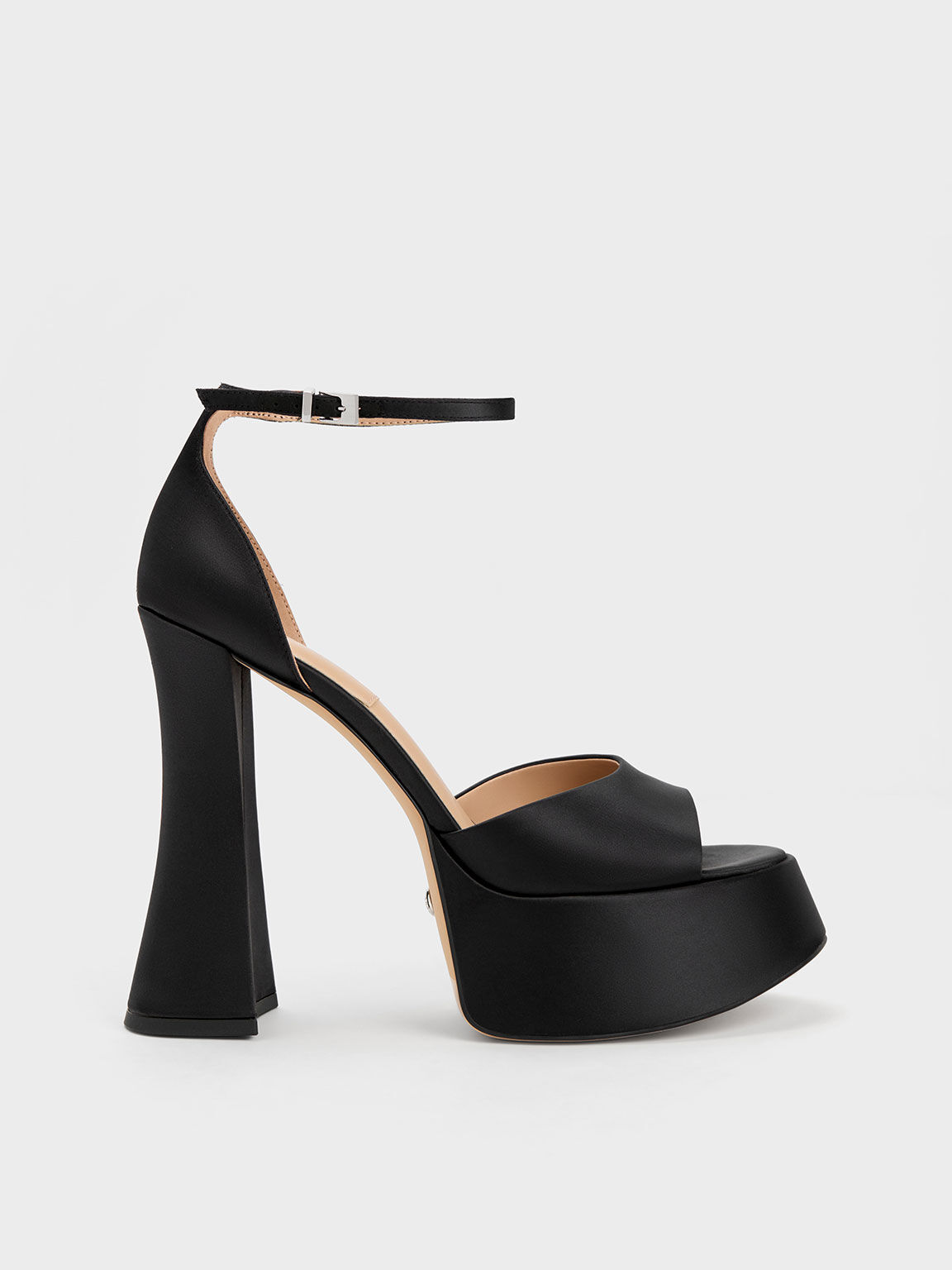 New look shop black platform heels