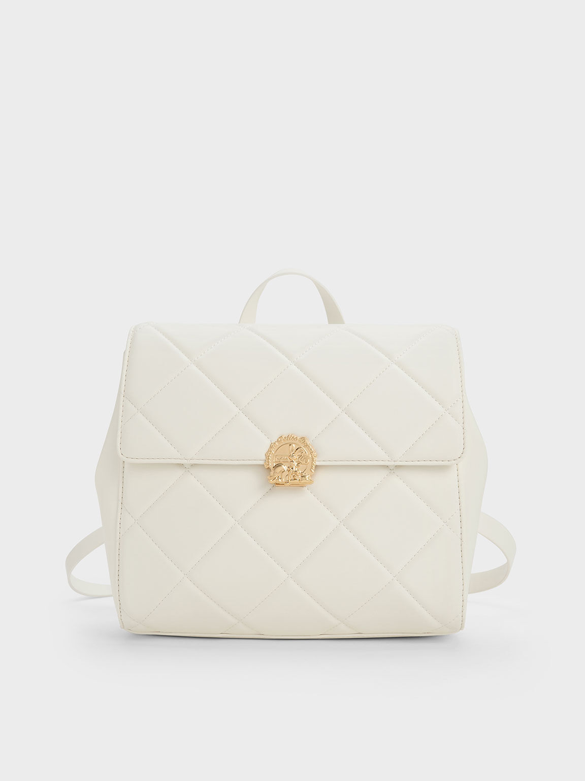 Judy Hopps Quilted Backpack, Cream, hi-res