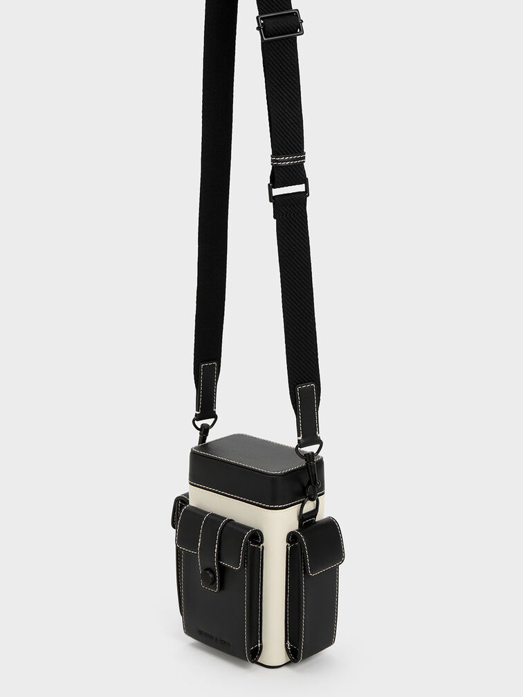 Bronte Multi-Pocket Crossbody Bag, Multi, hi-res
