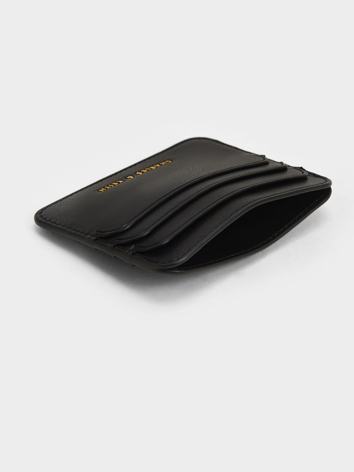 Multi-Slot Card Holder, Black, hi-res