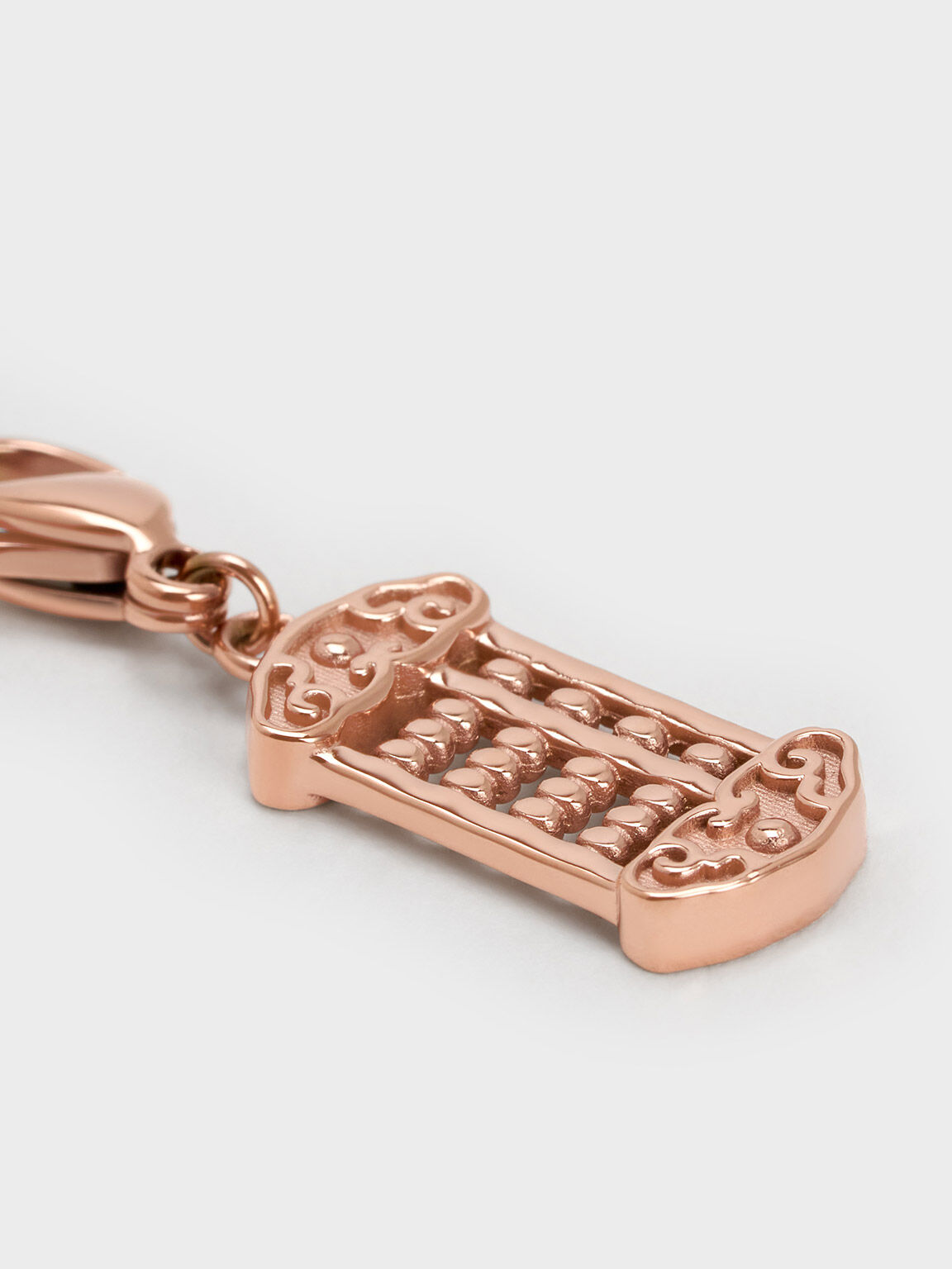 Abacus Charm, Rose Gold, hi-res