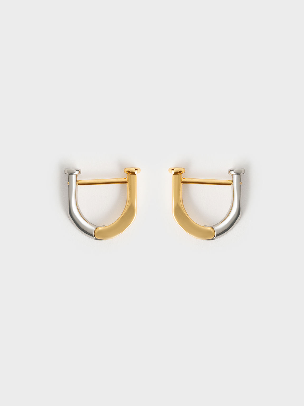 Revival Hoop Charm Earrings Small | 9ct Solid Gold – Meadowlark Jewellery