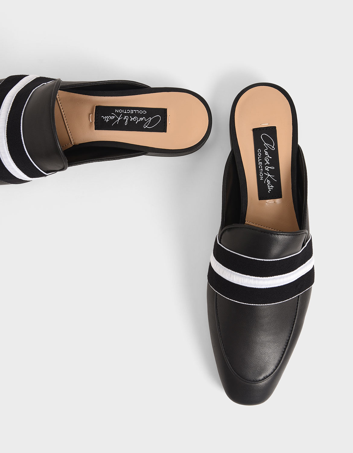 charles and keith flat mules