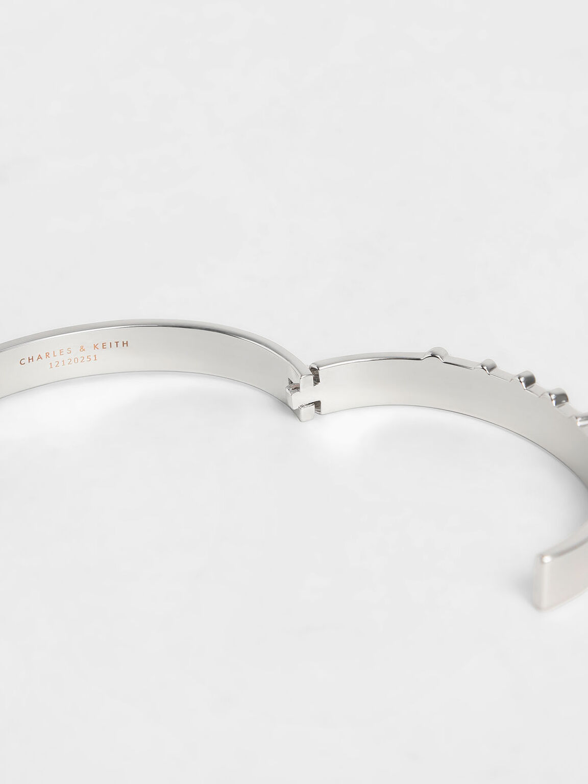 Swarovski® Crystal Studded Bracelet, Silver, hi-res