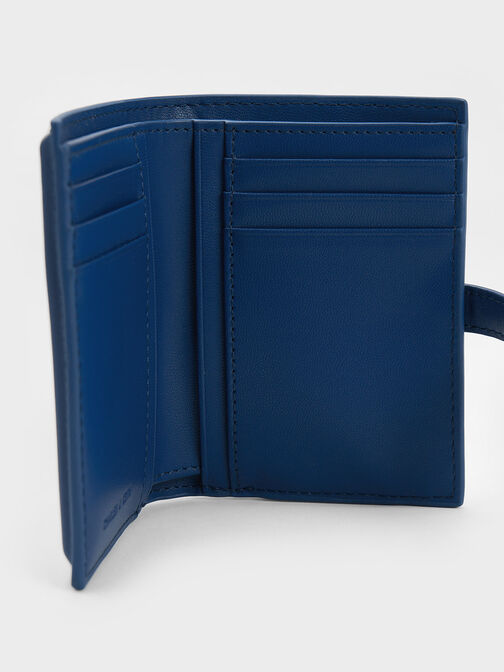 Trudy Metallic Accent Ombre Wallet, Navy, hi-res