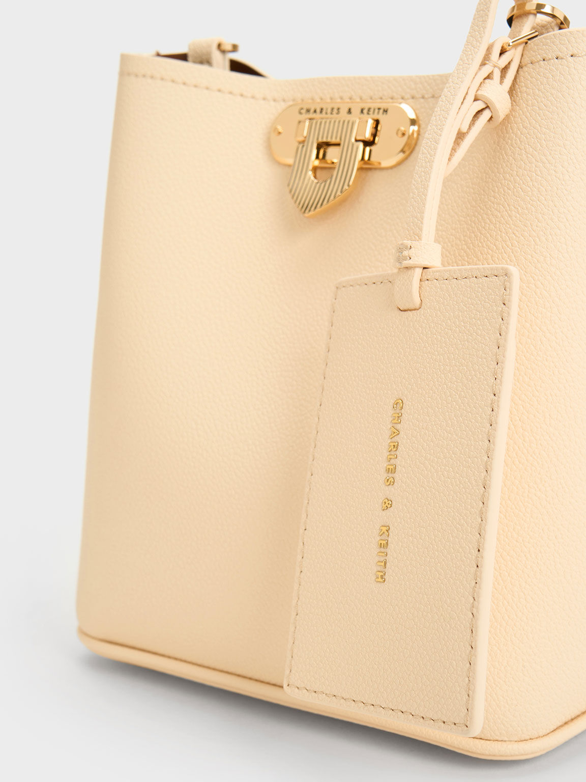 Beige Alcott Bucket Bag CHARLES KEITH US