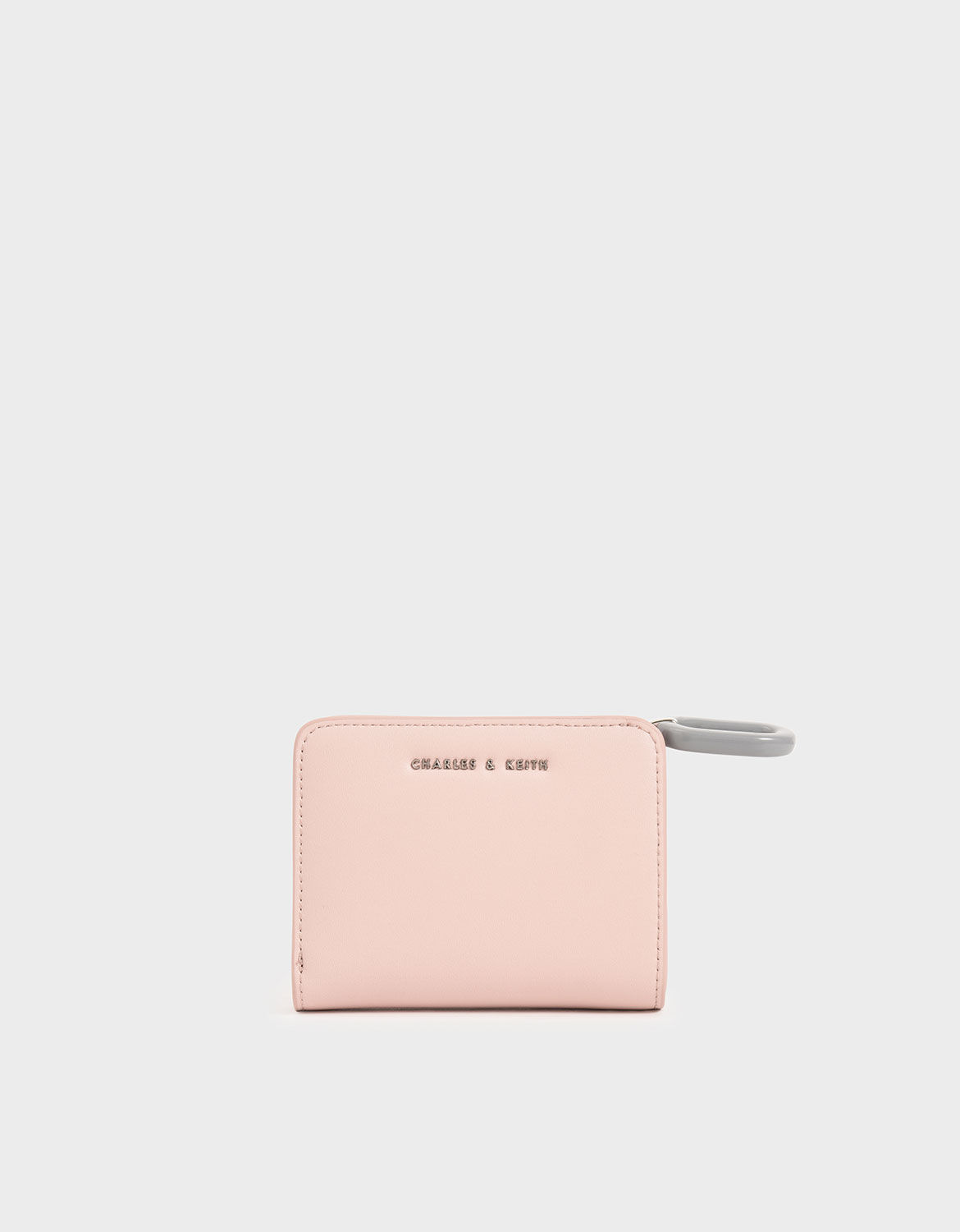 Charles and keith pink wallet clearance