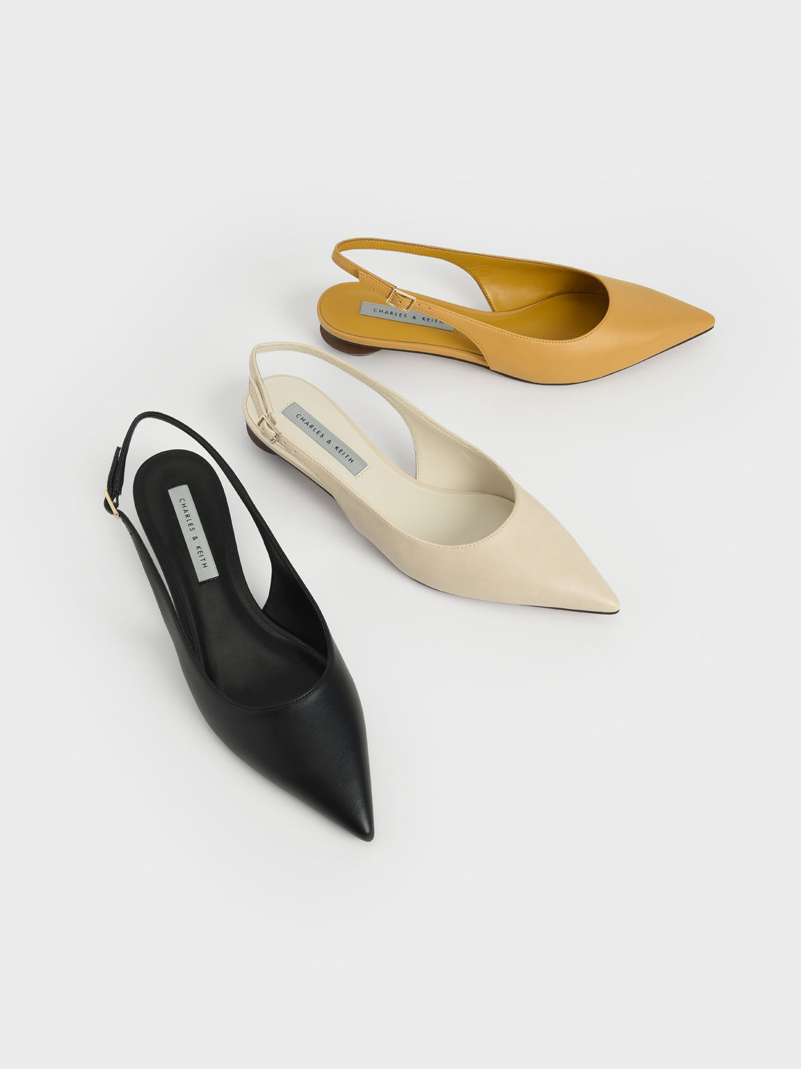 Mustard slingbacks online