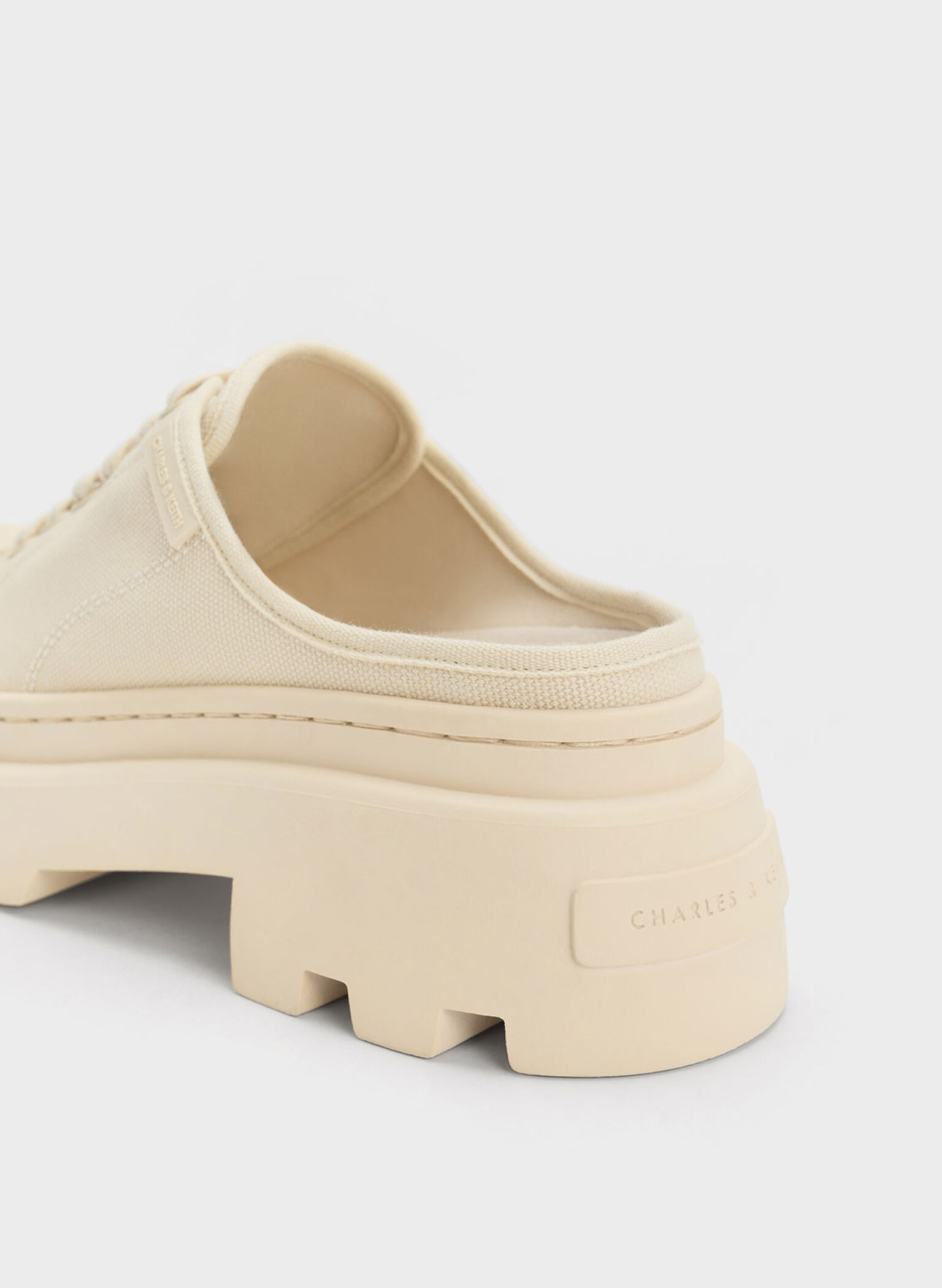 Indra Canvas Slip-On Sneakers, Chalk, hi-res