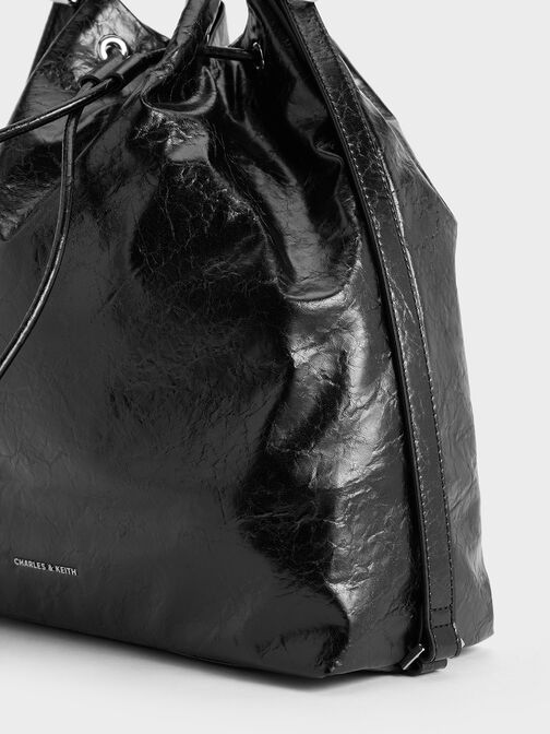 Bolso bombonera Neva, Noir, hi-res