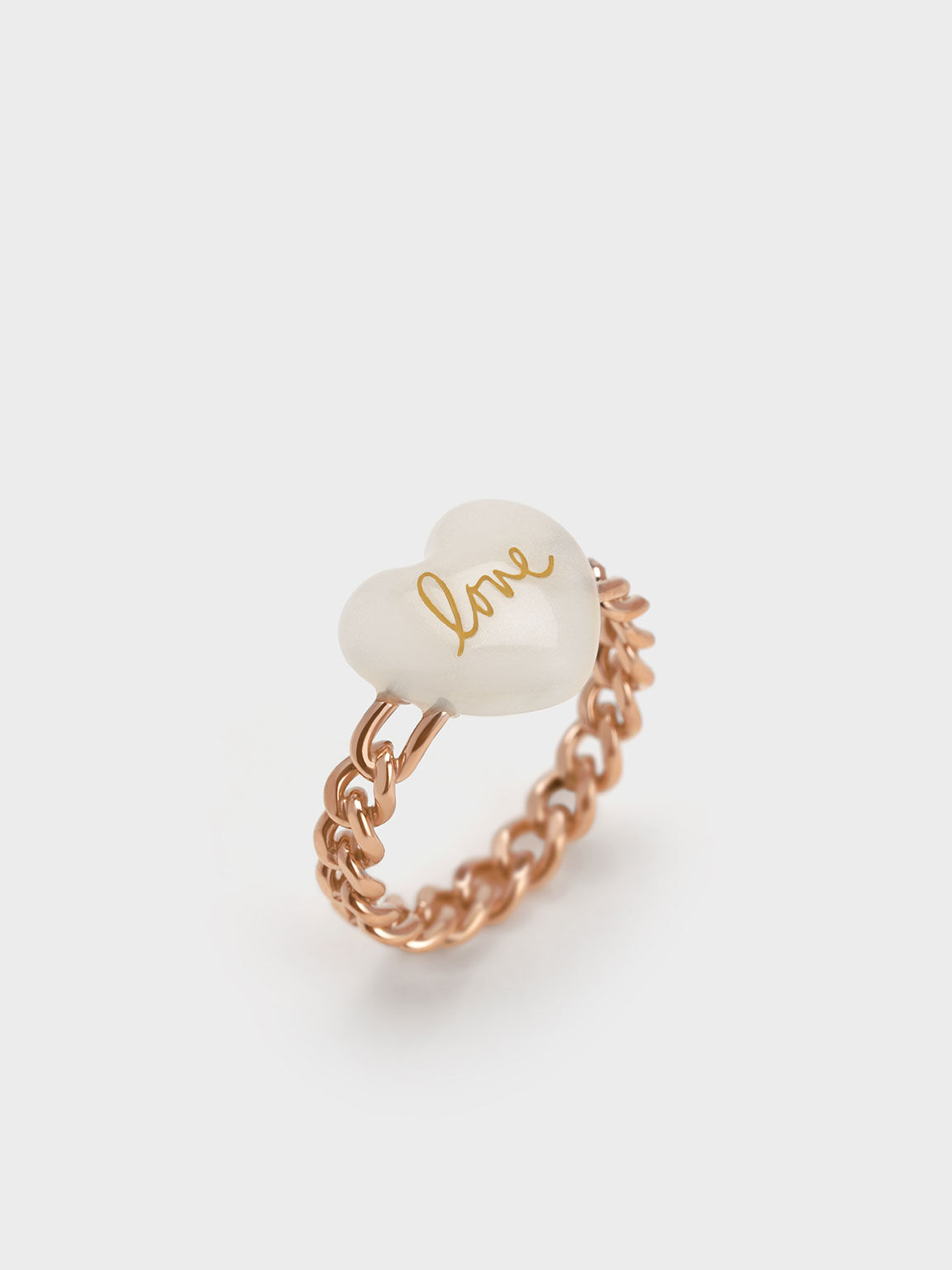 Gold best sale love ring