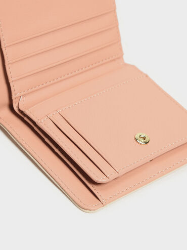 Classic Zip Mini Wallet, Light Pink, hi-res