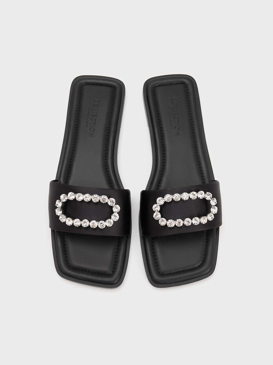 Gem slide sandals hot sale