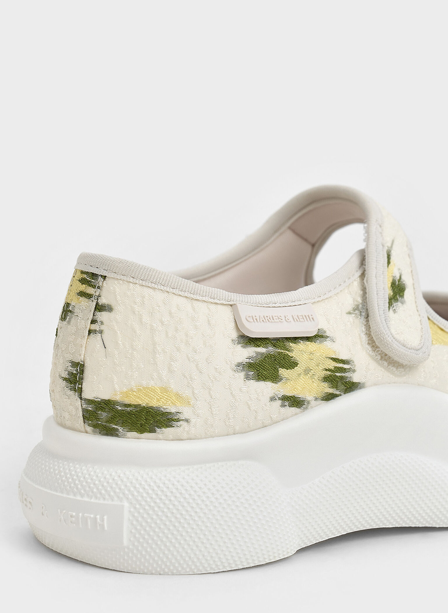 Girls' Floral-Print Mary Jane Sneakers, Multi, hi-res
