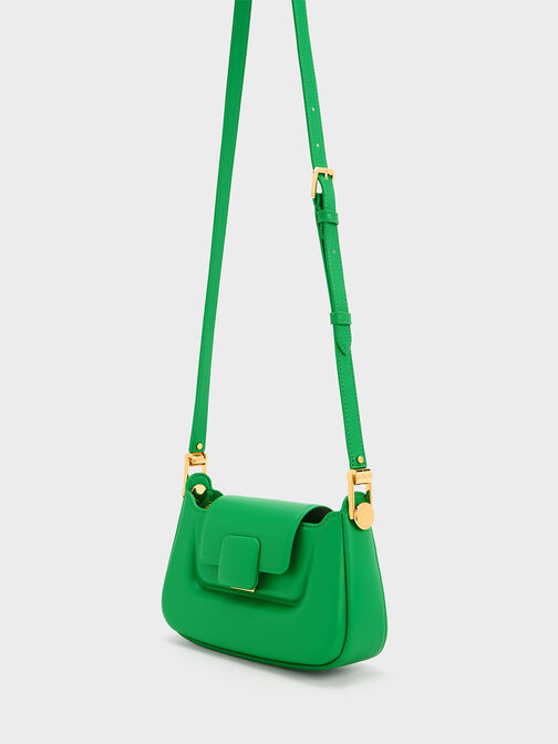 Green Multi-Pouch Crossbody Bag - CHARLES & KEITH US