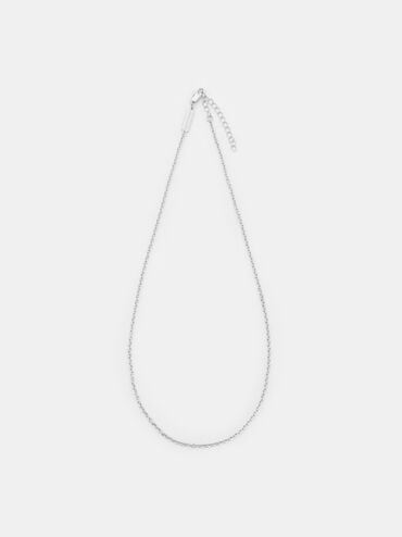 Arleth Chain Necklace, Silver, hi-res