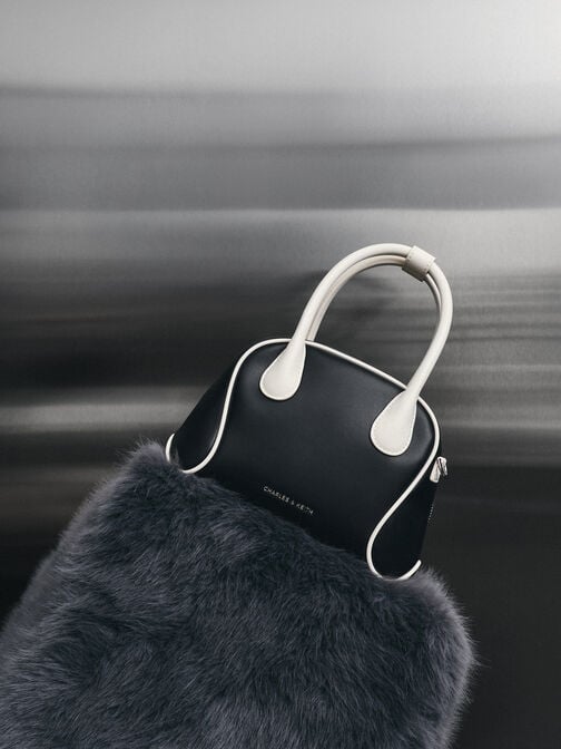 Nelly Two-Tone Bowling Bag, Multi, hi-res