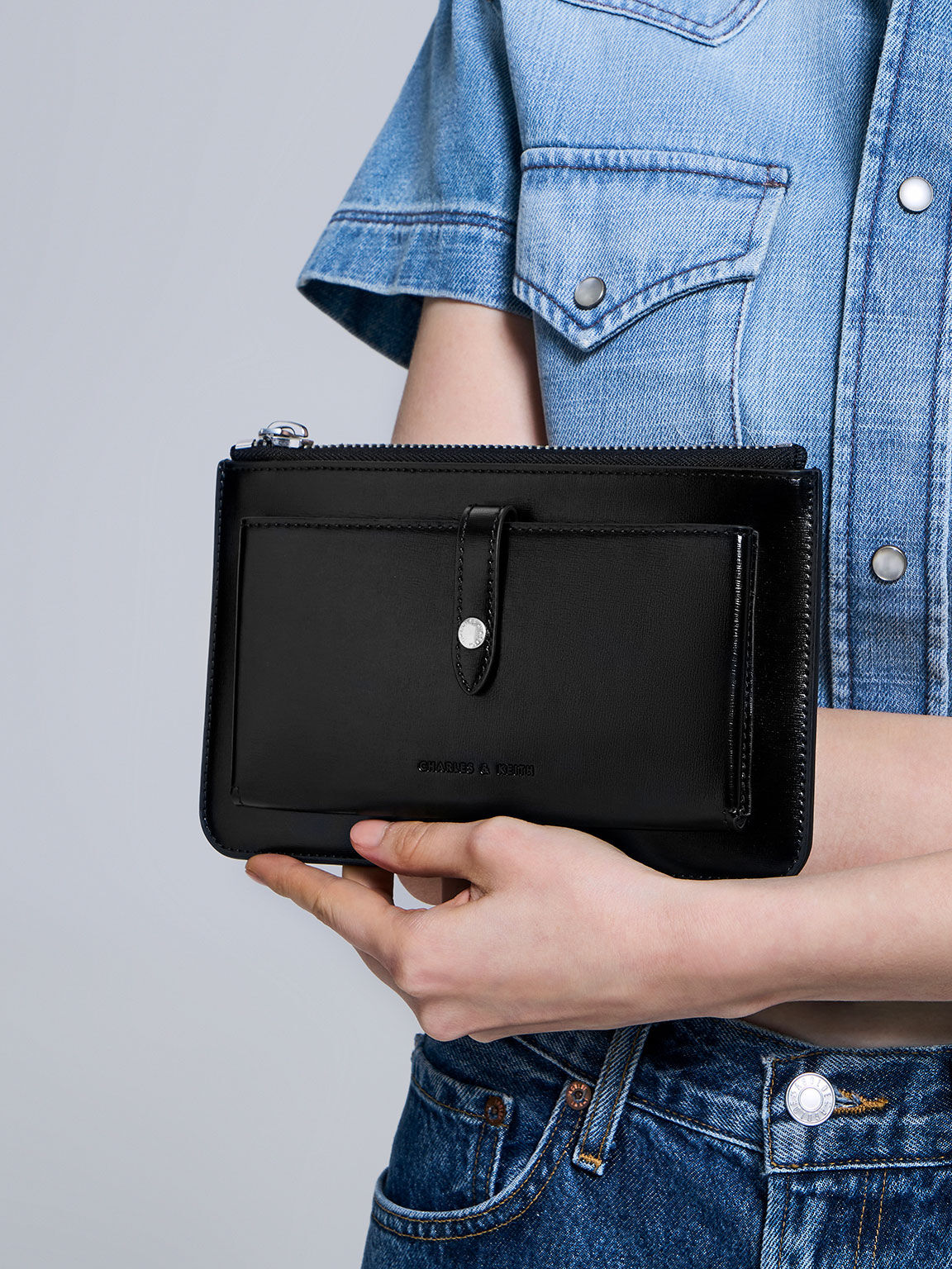 Charles and keith wallet sale store