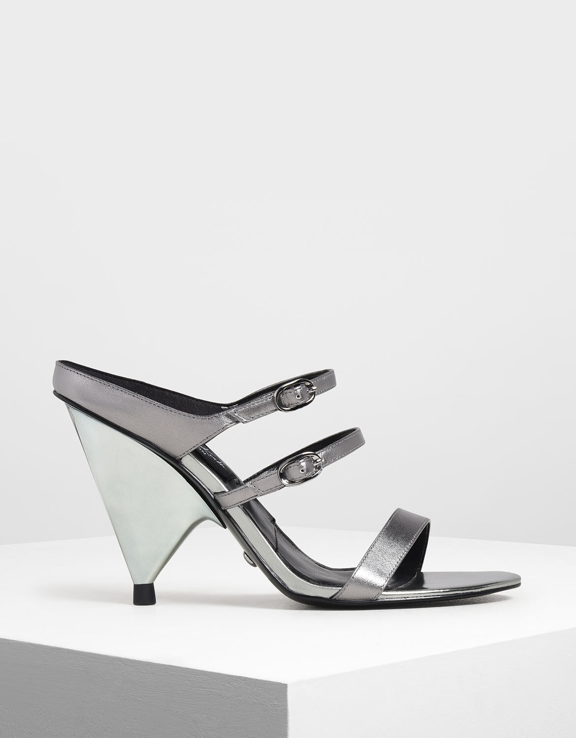 silver mary jane heels