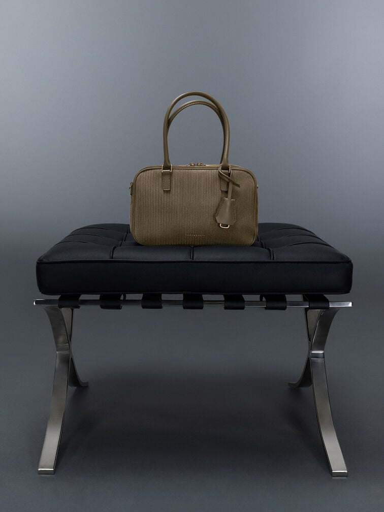 Sianna Bowling Bag, Deep Olive, hi-res