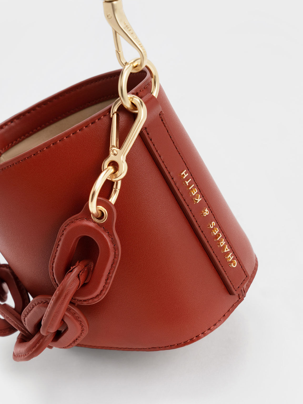 Catena Bucket Bag, Brick, hi-res