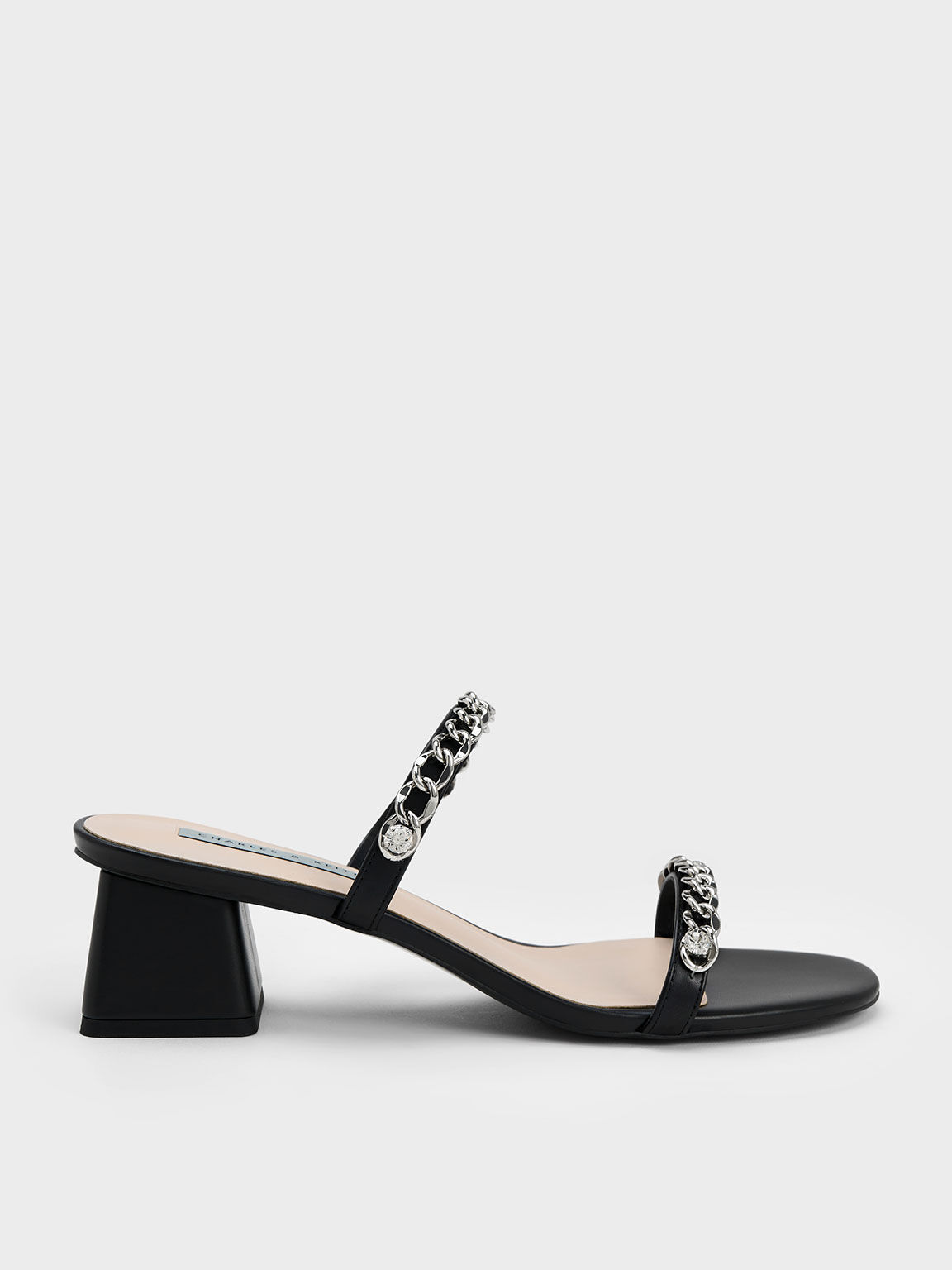 black block heel womens shoes