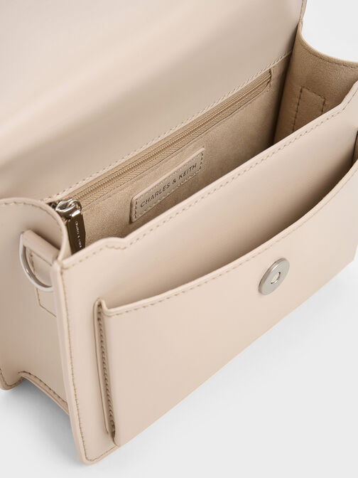Bolso cruzado tipo sobre Adiele, Oat, hi-res