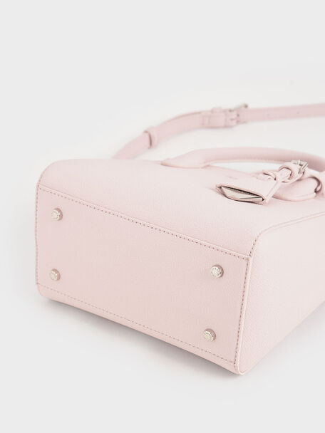 Isobel 經典手提包, 淺粉色, hi-res