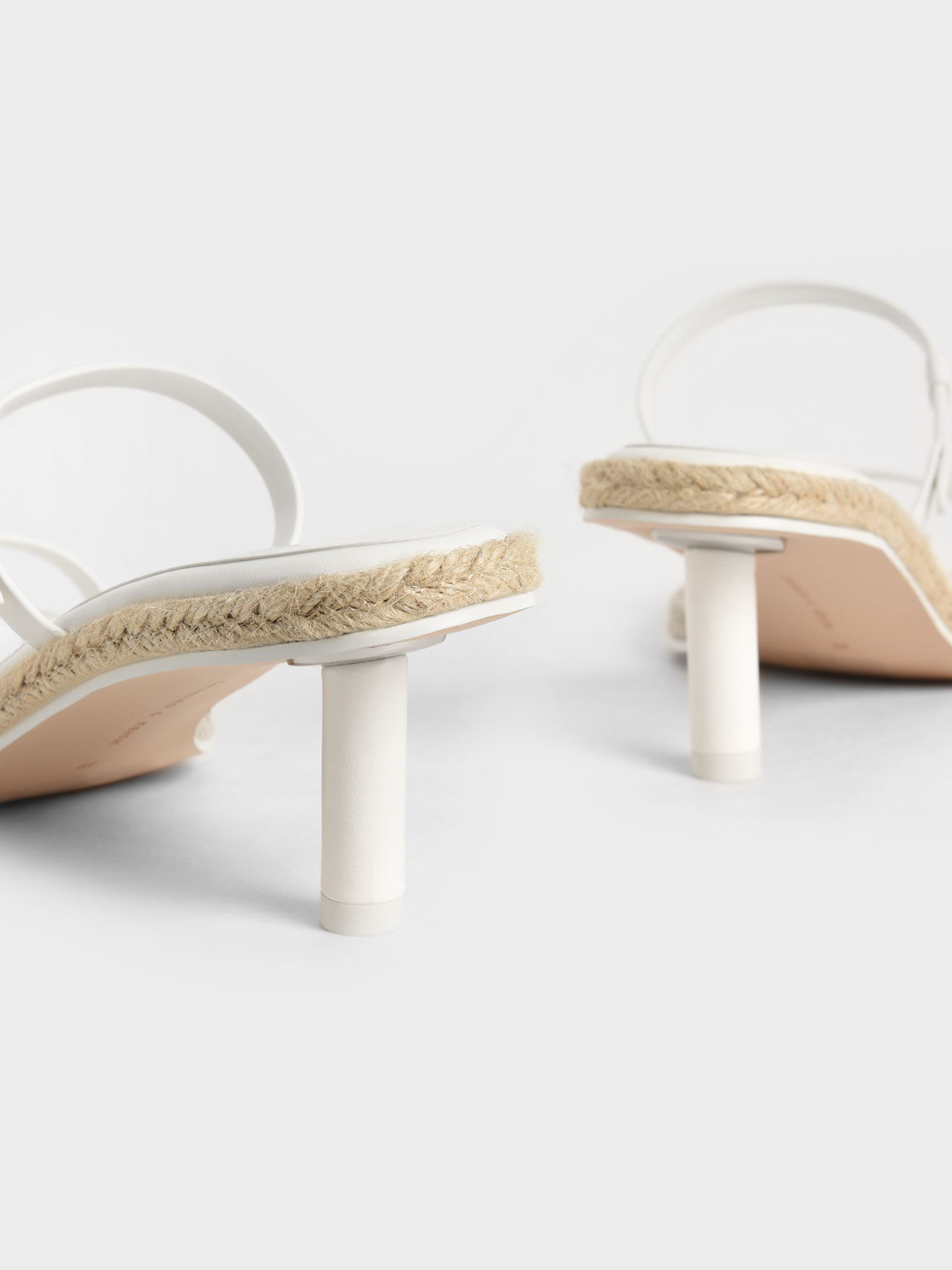 White discount sandal mules
