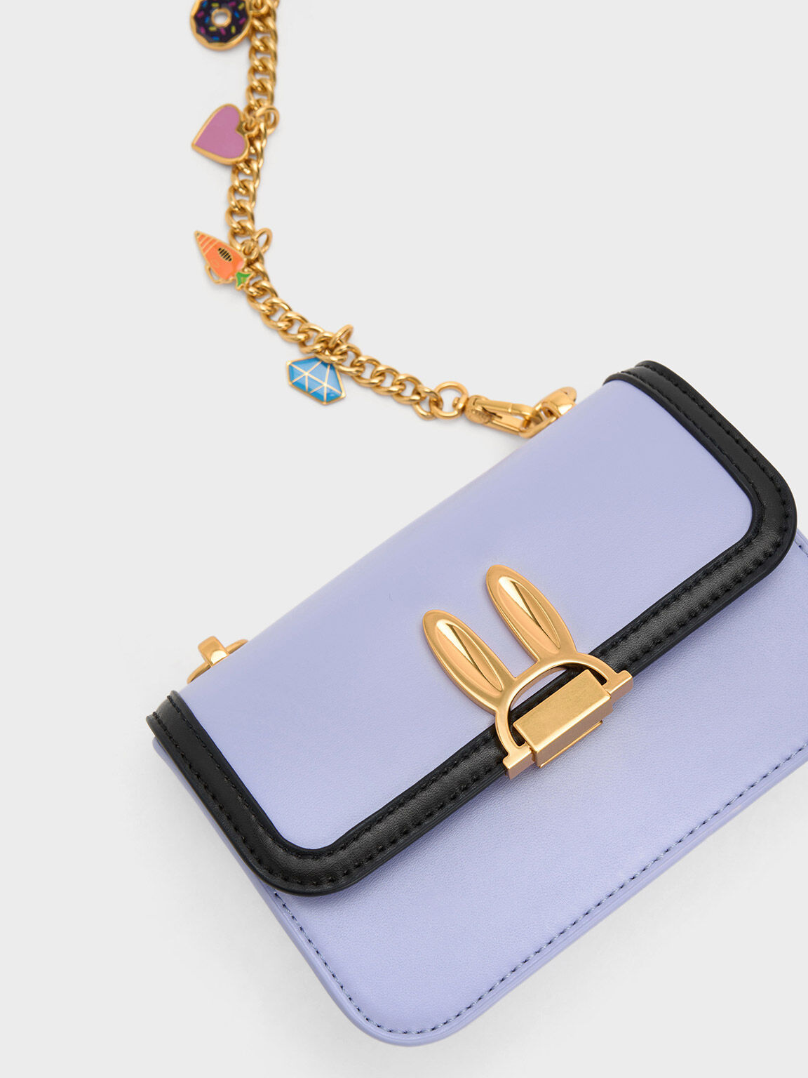 Judy Hopps Metallic Accent Bag, Lilac, hi-res