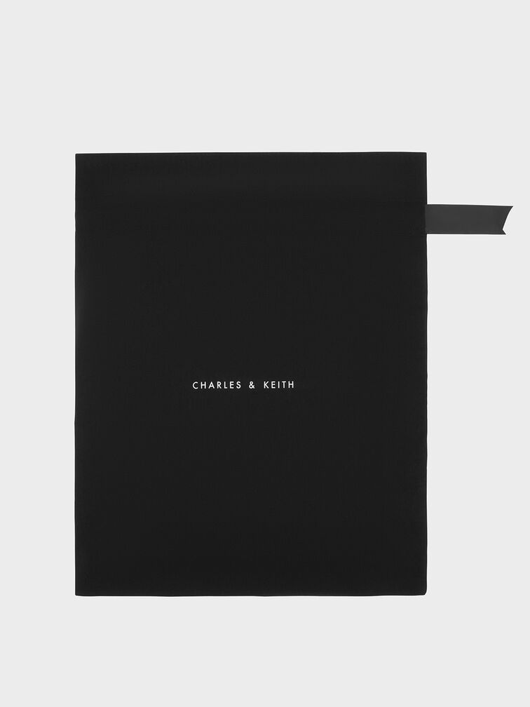 CHARLES & KEITH Gift Bag, 블랙, hi-res