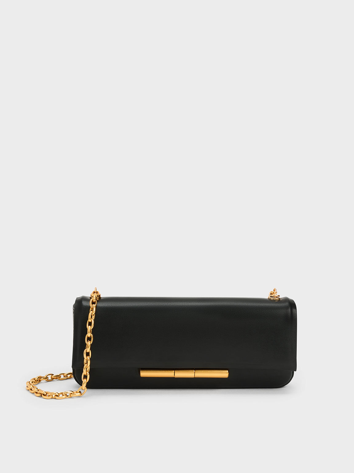 Black Cesia Chain Strap Bag CHARLES KEITH KR