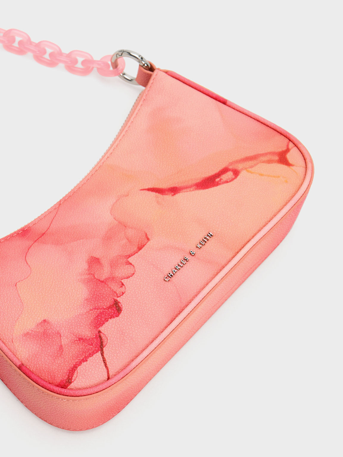 Alcott Scarf Printed Bag, Pink, hi-res