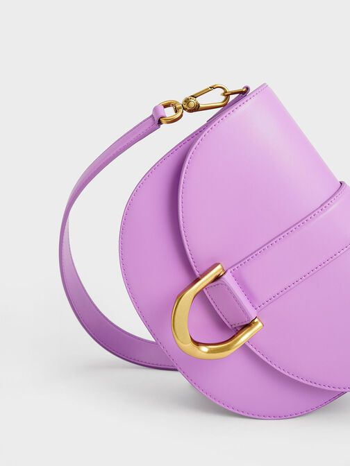 Bolso saddle Gabine, Violeta, hi-res