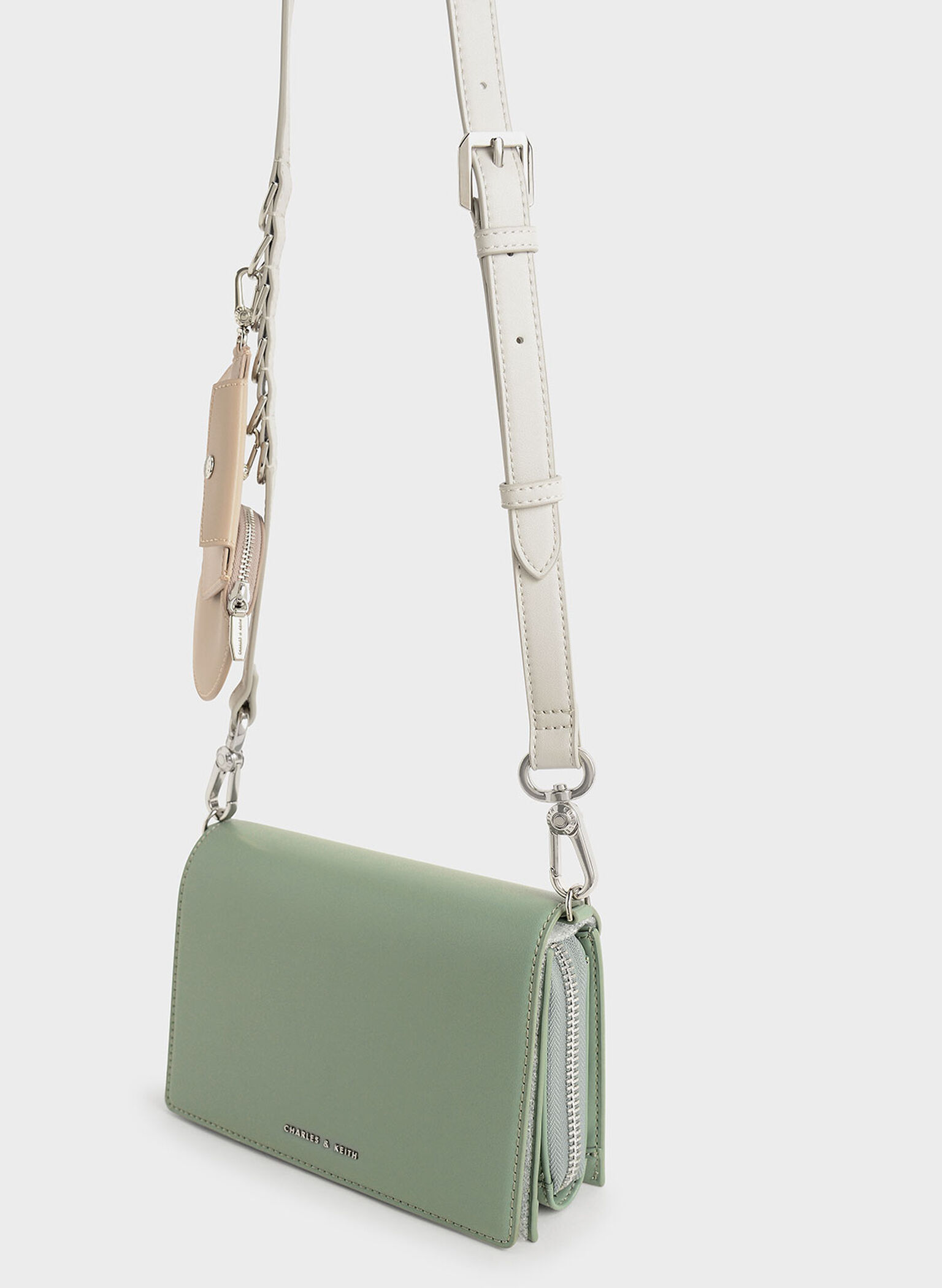 Multi-Pouch Bag, Sage Green, hi-res