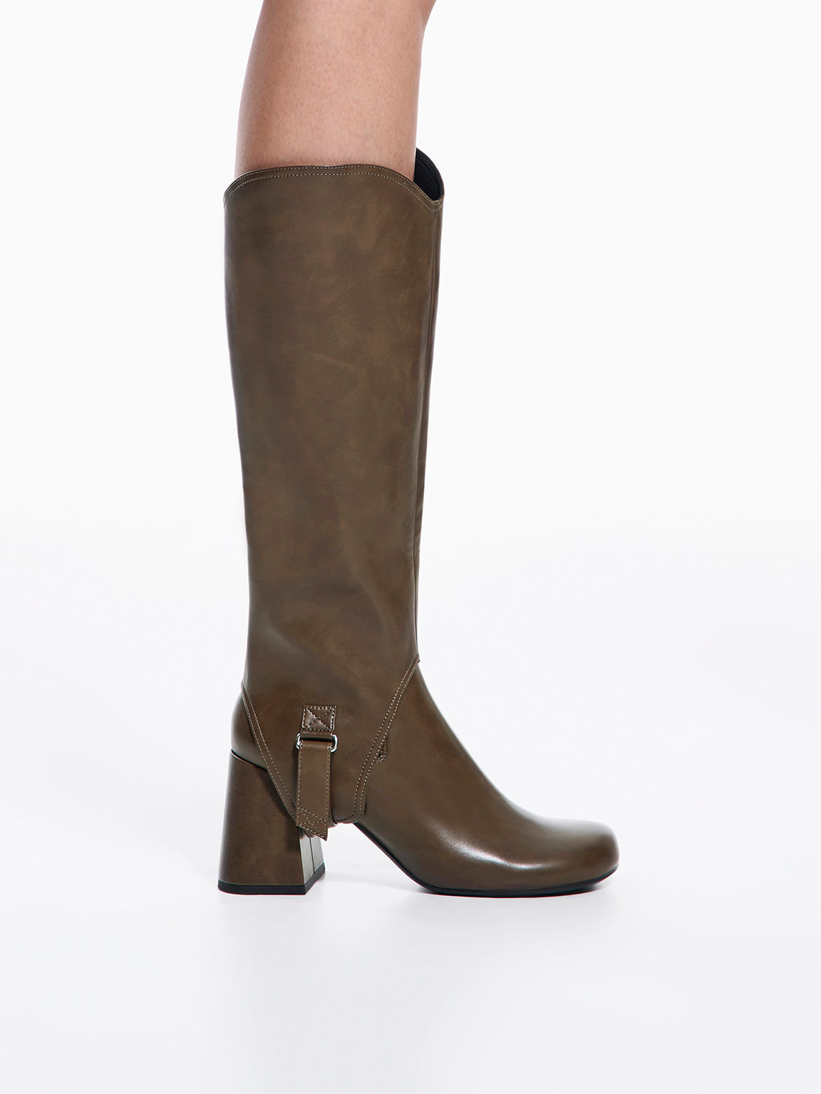 Over the knee boots dark hot sale brown