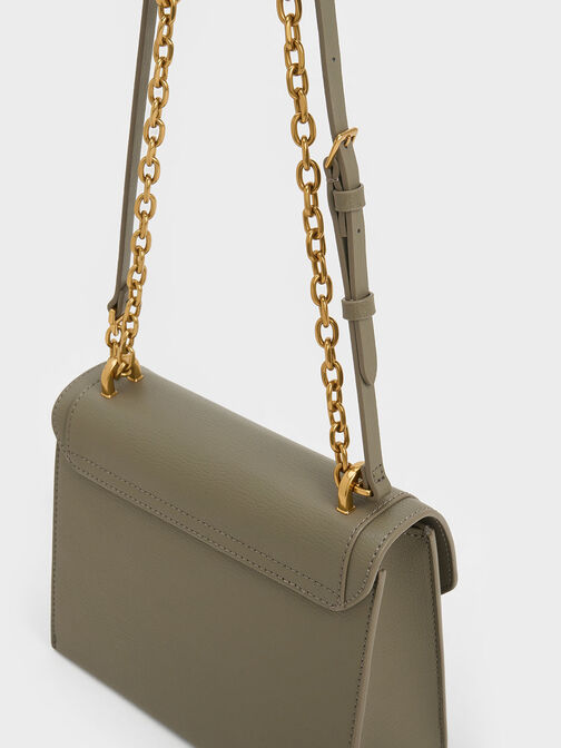 💥Charles & Keith Sling Bag with box - Ydna's Collections